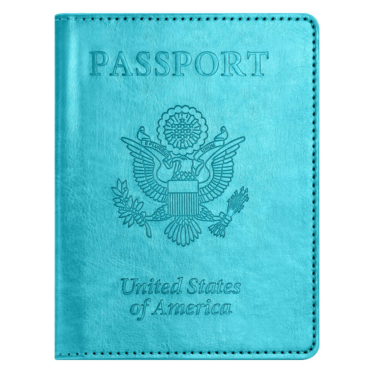 Eoehro Passport Holder for Travel Essentials, Passport Wallet Cover Case for Travel Must Haves Accessories,Passport Book Holders for Women and Men(black)