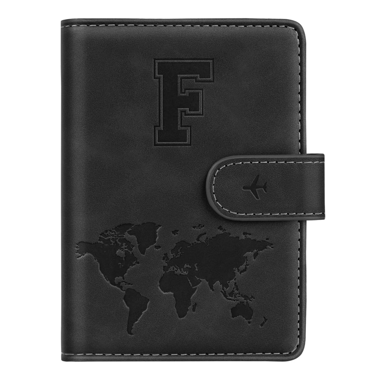 Passport Holder Wallet Cover Personalized Initial Travel Essentials