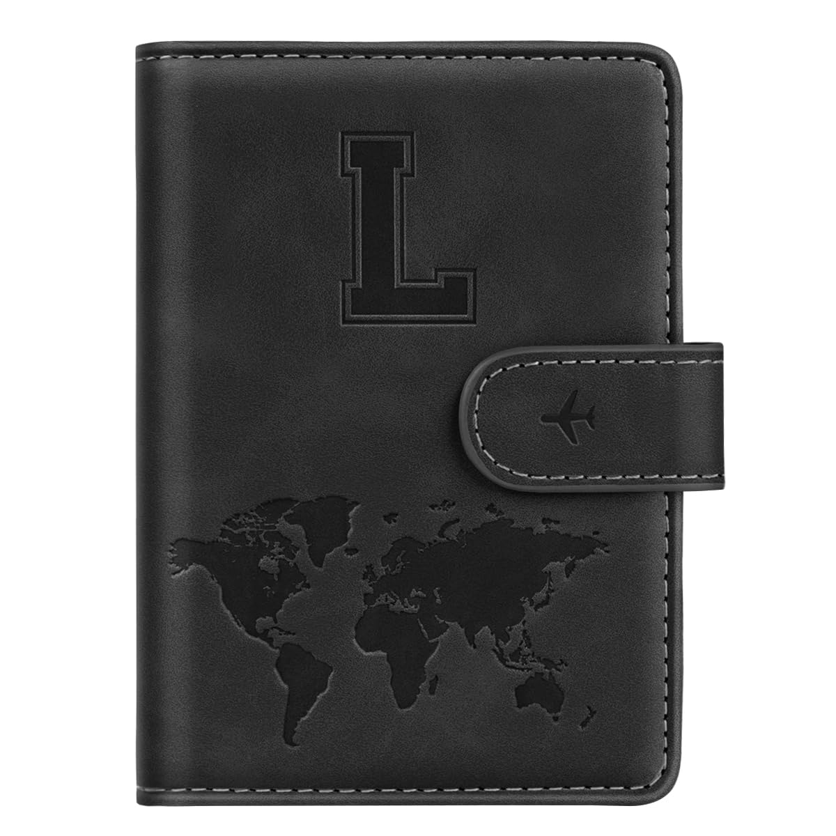 Passport Holder Wallet Cover Personalized Initial Travel Essentials