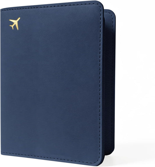 Passport Holder for Travel - RFID Blocking for Women & Men
