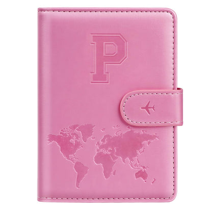 Passport Holder Wallet Cover Personalized Initial Travel Essentials
