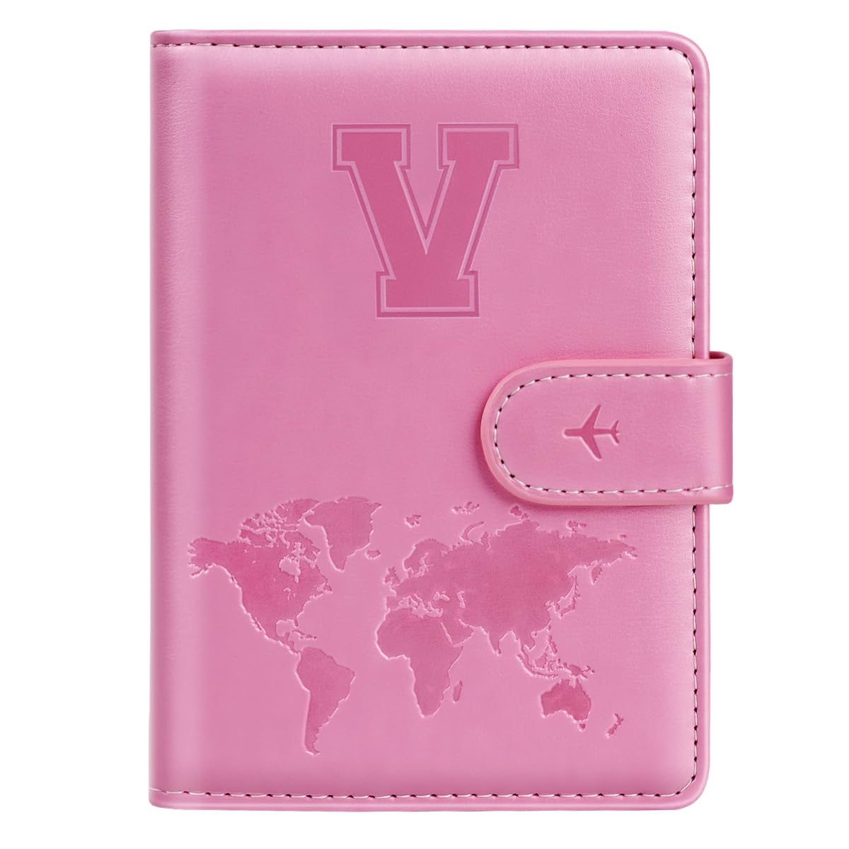 Passport Holder Wallet Cover Personalized Initial Travel Essentials