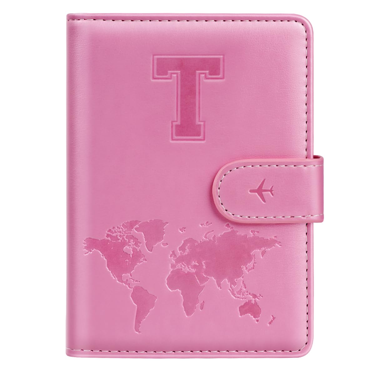 Passport Holder Wallet Cover Personalized Initial Travel Essentials