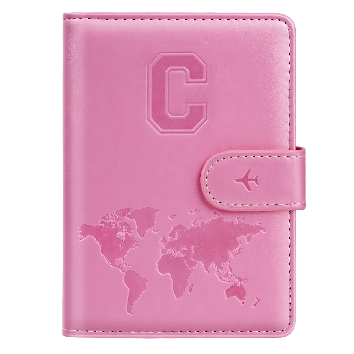 Passport Holder Wallet Cover Personalized Initial Travel Essentials