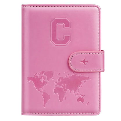Passport Holder Wallet Cover Personalized Initial Travel Essentials