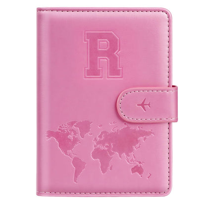 Passport Holder Wallet Cover Personalized Initial Travel Essentials
