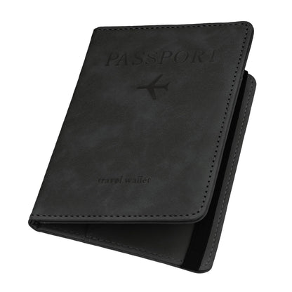 ILIYAH-Passport Cover-Passport Holder Travel Wallet-RFID Blocking Passport Case Travel Accessories Card Holder Wallet Unisex Travel Gifts (Green)