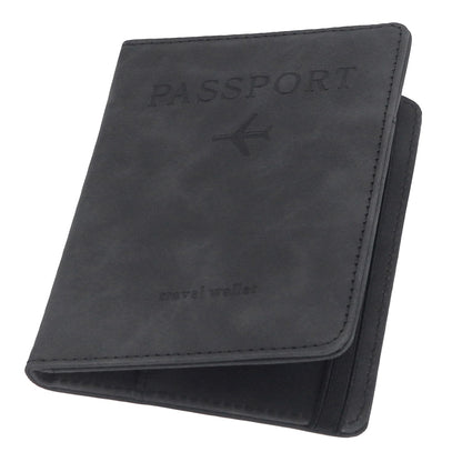 ILIYAH-Passport Cover-Passport Holder Travel Wallet-RFID Blocking Passport Case Travel Accessories Card Holder Wallet Unisex Travel Gifts (Green)