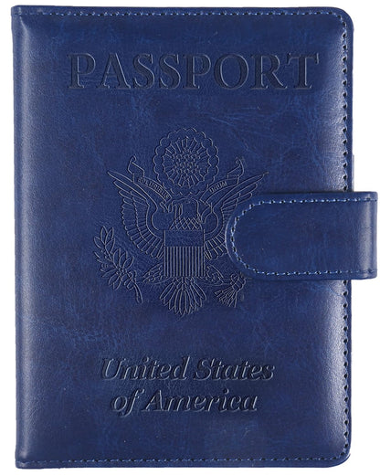 Sizobi Leather Passport Holder Covers, Passport Holder for Travel Women