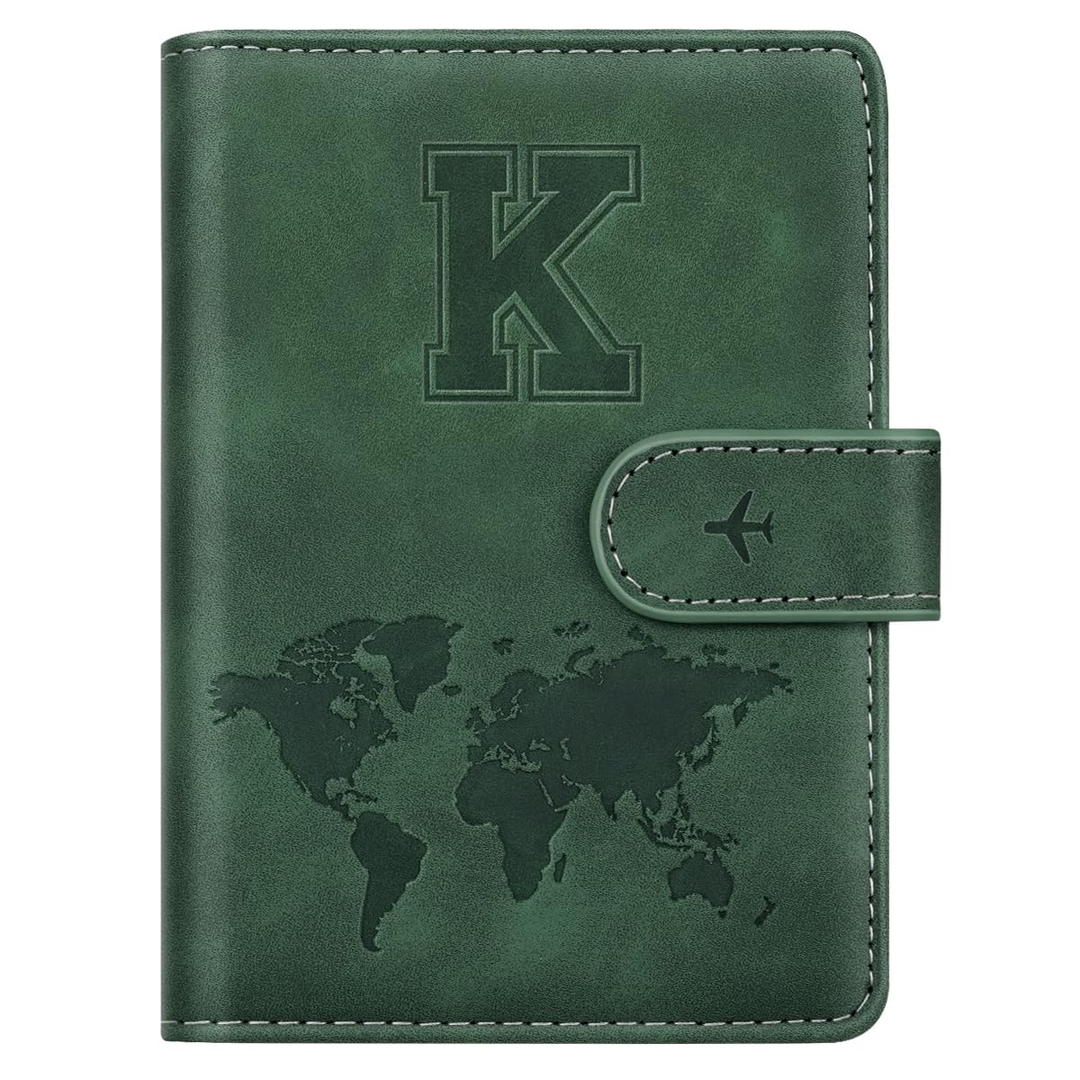 Passport Holder Wallet Cover Personalized Initial Travel Essentials