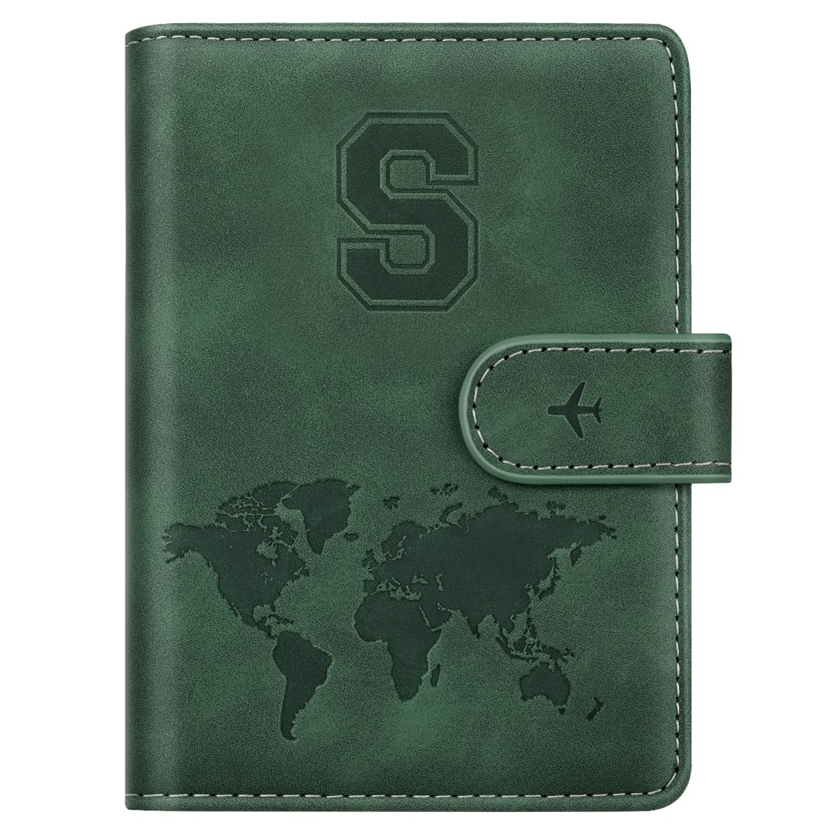 Passport Holder Wallet Cover Personalized Initial Travel Essentials