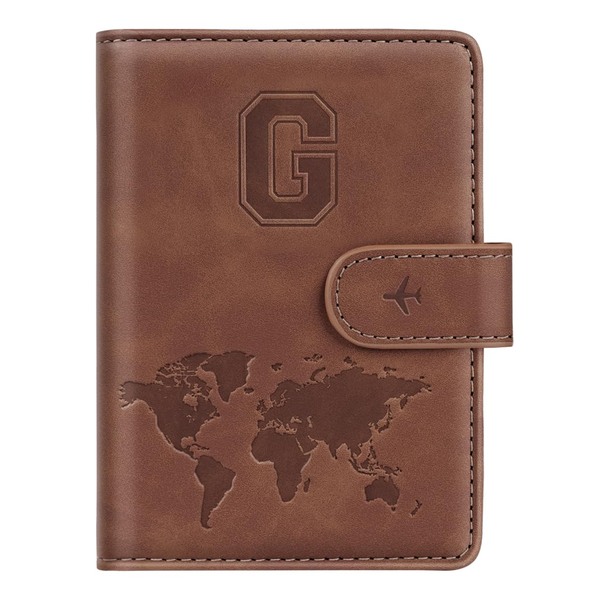 Passport Holder Wallet Cover Personalized Initial Travel Essentials