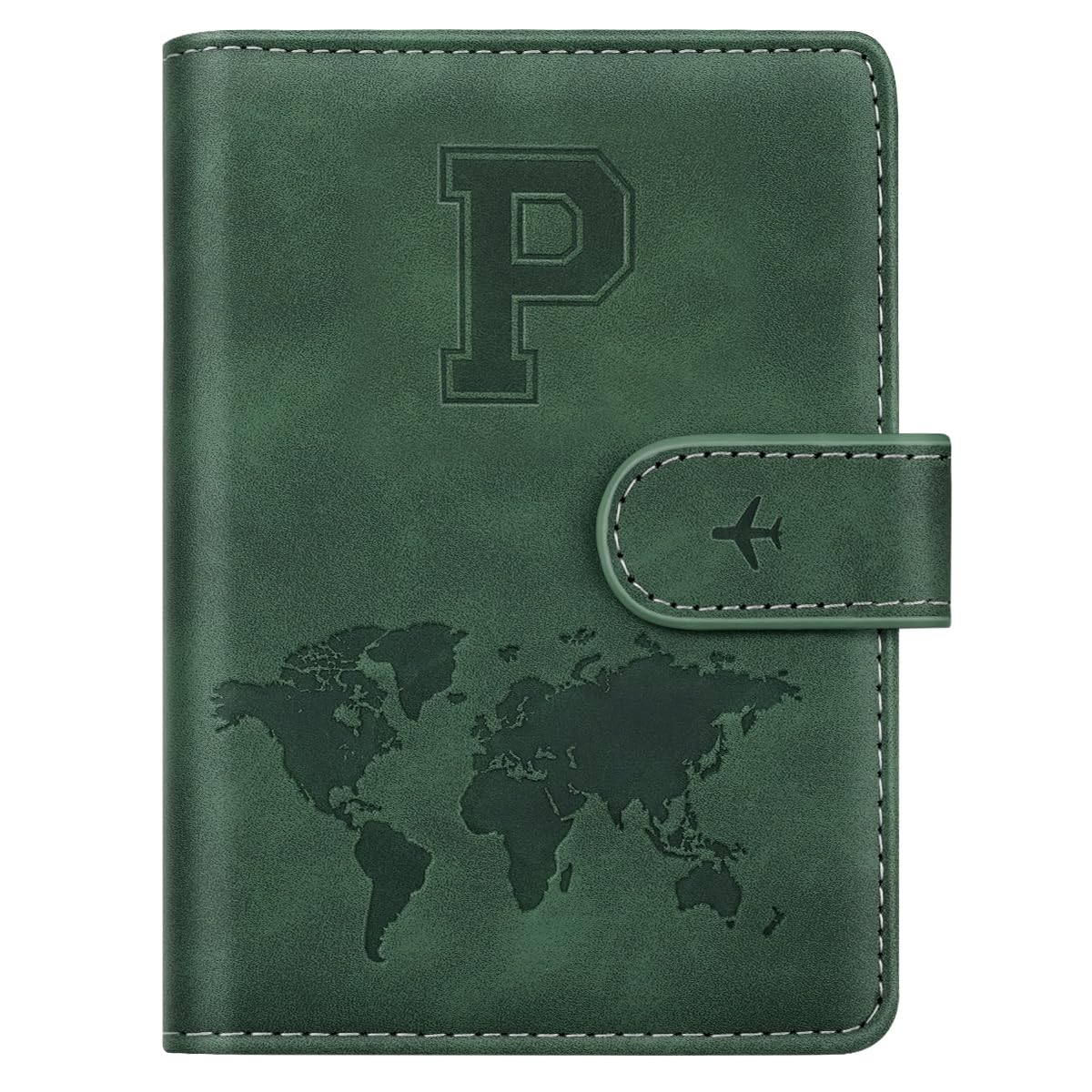 Passport Holder Wallet Cover Personalized Initial Travel Essentials