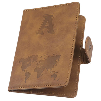 ILIYAH-Passport Cover-Passport Holder Travel Wallet-RFID Blocking Passport Case Travel Accessories Card Holder Wallet Unisex Travel Gifts (Green)
