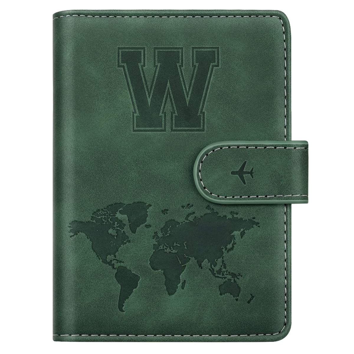 Passport Holder Wallet Cover Personalized Initial Travel Essentials