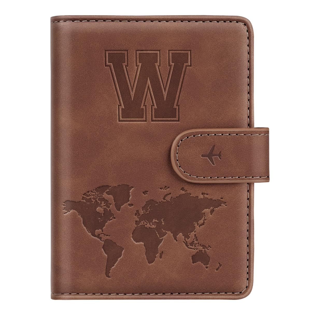 Passport Holder Wallet Cover Personalized Initial Travel Essentials