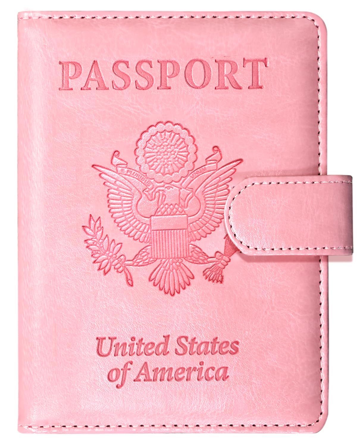 Passport Holder for Travel, RFID Passport Cover Wallet for Women Men, Leather Passport Book Card Holder Case for International Travel Must Haves Accessories, Cruise Ship Essentials Gifts