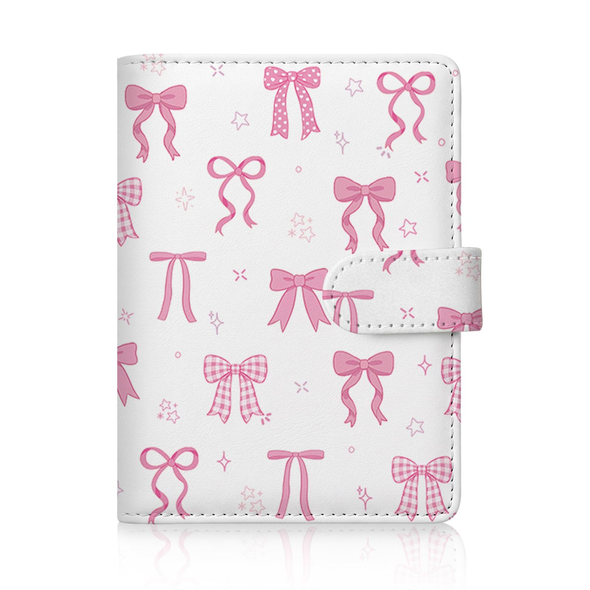 Passport Holder for Travel - Flowers Black Cat Passports Cover Wallet Case for Travel, PU Leather, RFID Passport Holder for Women Men, Passports Book Holders with Magnetic Closure