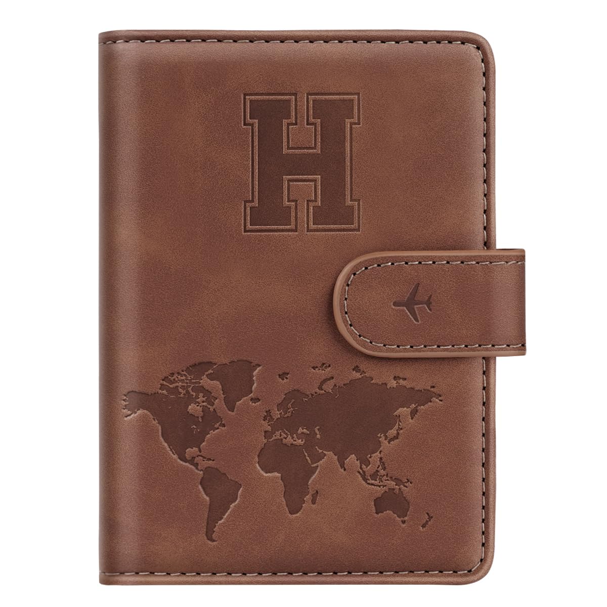 Passport Holder Wallet Cover Personalized Initial Travel Essentials