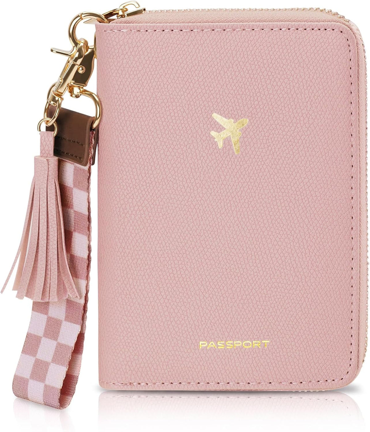 wakawaga Passport Holder For Travel For Women With Detachable Wrist Strap