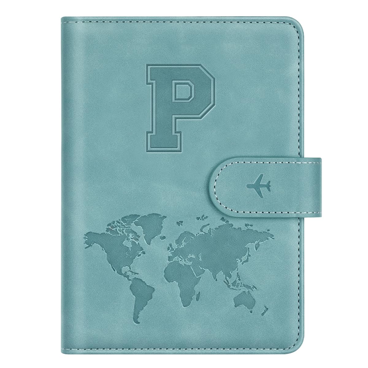 Passport Holder Wallet Cover Personalized Initial Travel Essentials