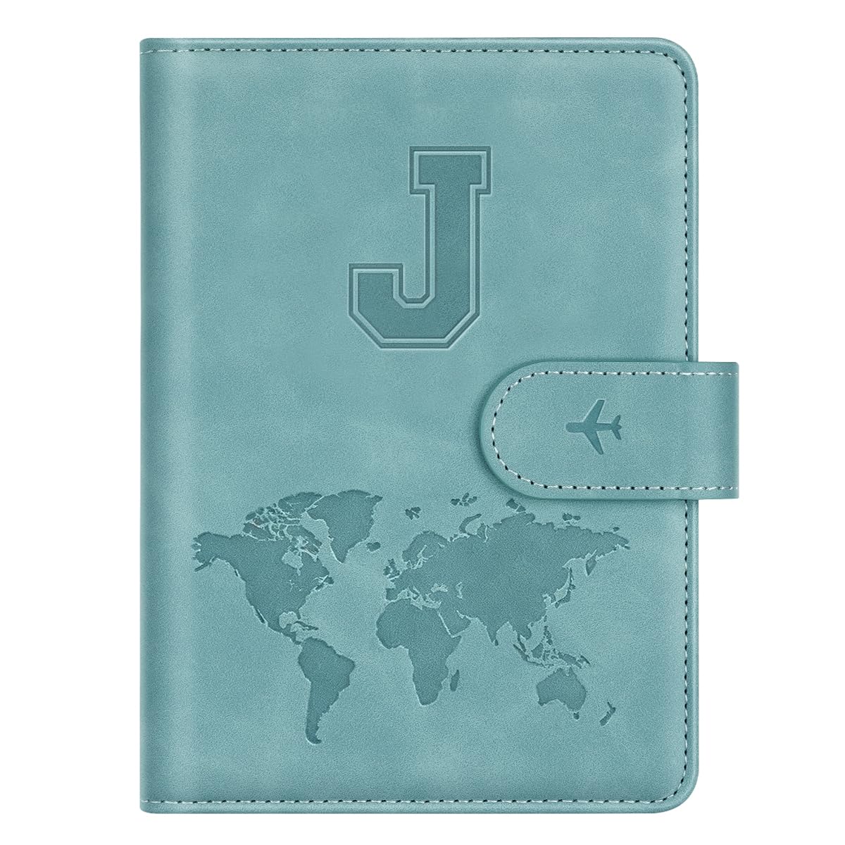 Passport Holder Wallet Cover Personalized Initial Travel Essentials