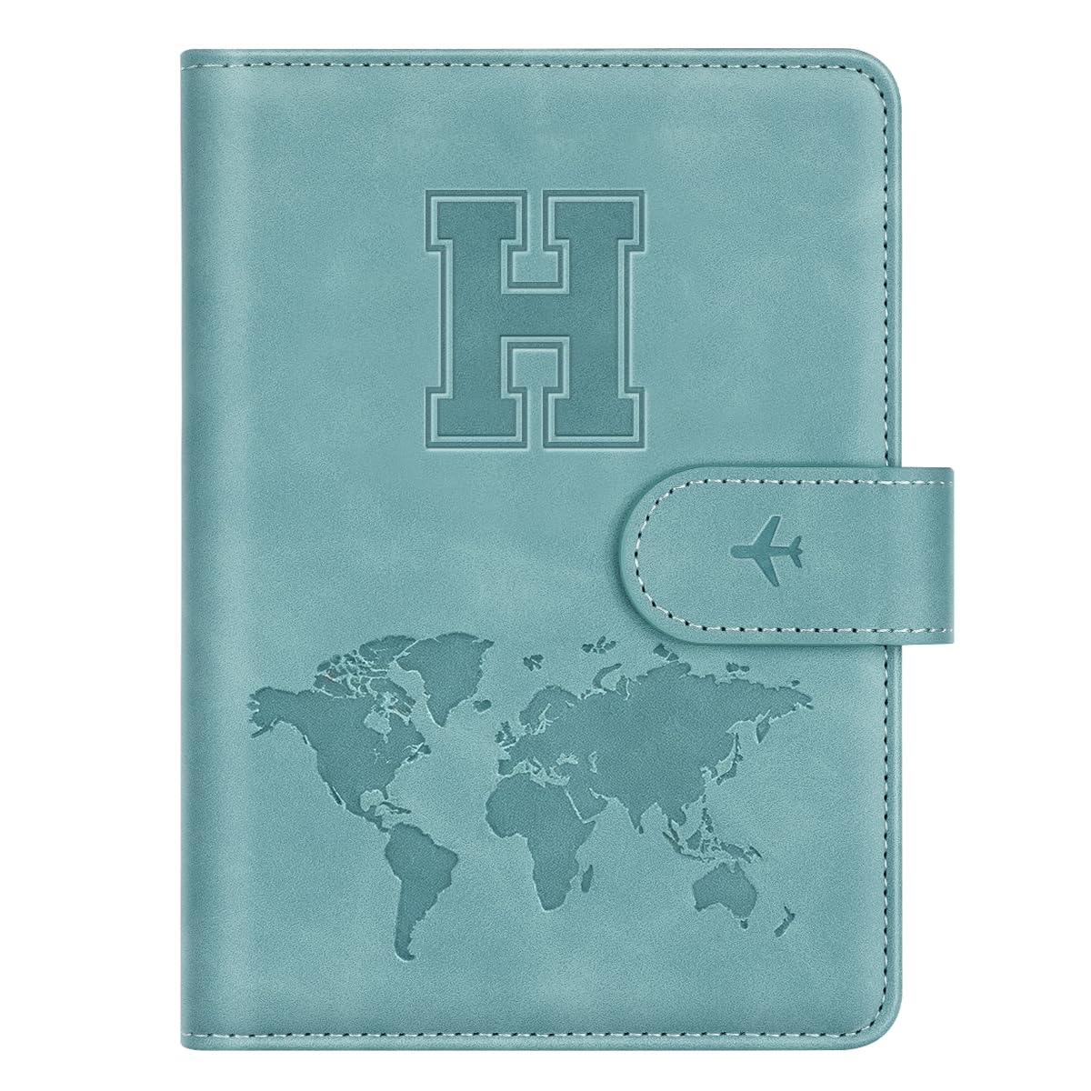 Passport Holder Wallet Cover Personalized Initial Travel Essentials