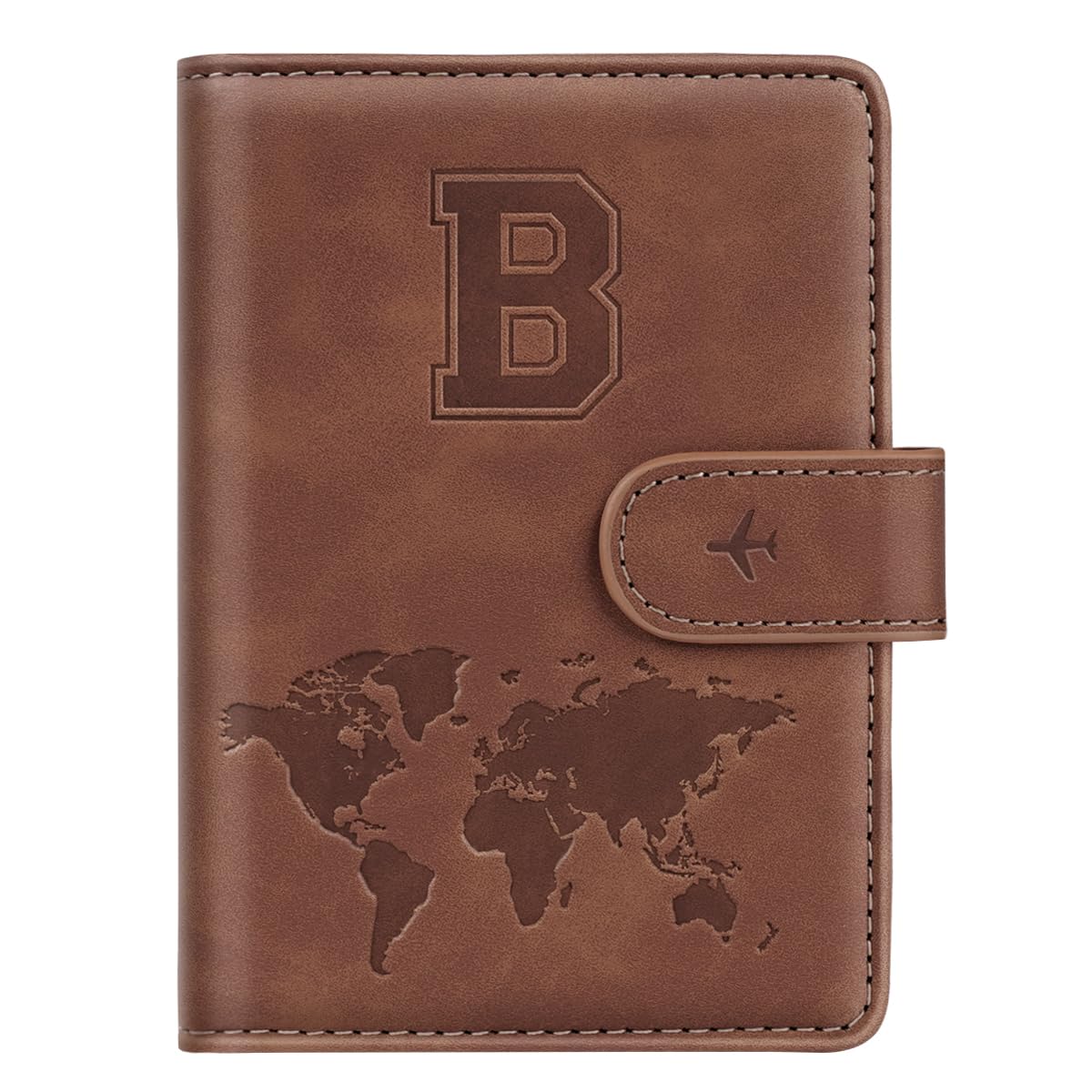 Passport Holder Wallet Cover Personalized Initial Travel Essentials