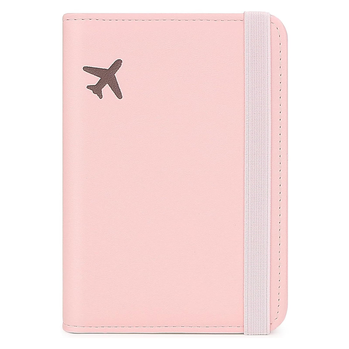 ZOPPEN RFID Blocking Passport Holder for Travel – PU Leather Waterproof Lightweight Passport Cover Wallet for Women Men, Travel Organizer with Card Slots for Airline Tickets & Passport Book, Map