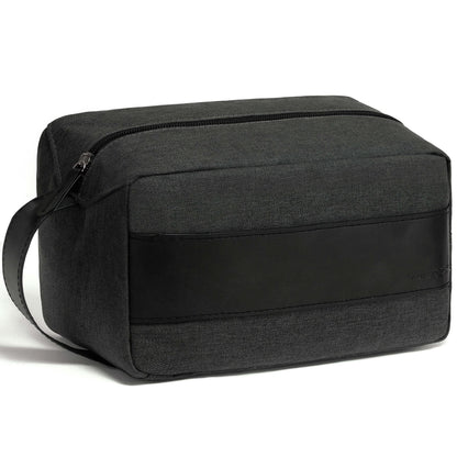 Vorspack Water Resistant Travel Toiletry Bag for Men Women - Black