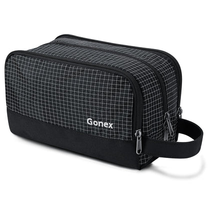Gonex Travel Toiletry Bag for Men, Water Resistant Dopp Kit for Toiletries