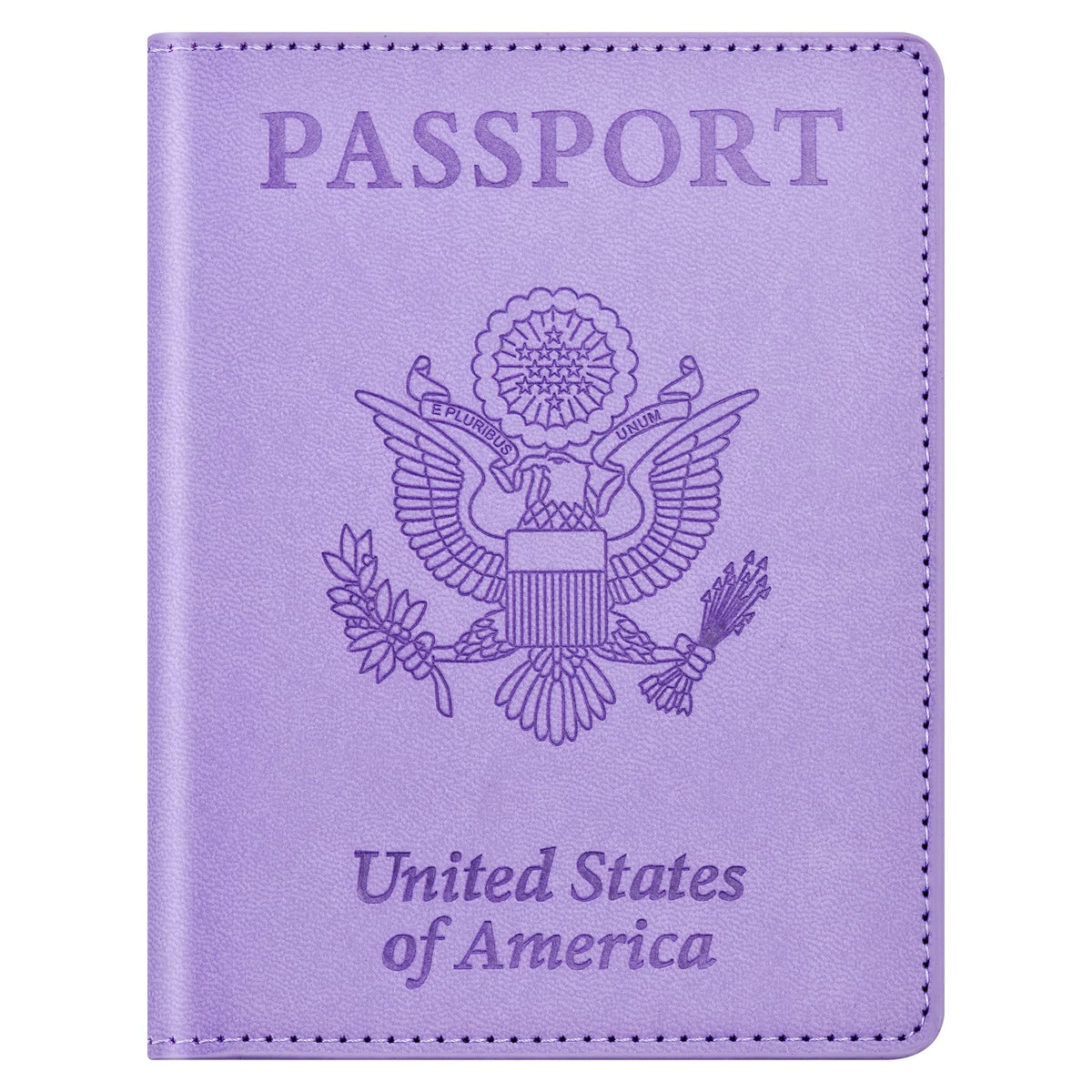 Eoehro Passport Holder for Travel Essentials, Passport Wallet Cover Case for Travel Must Haves Accessories,Passport Book Holders for Women and Men(dark blue)
