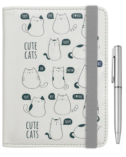 WALNEW Passport Holder for Travel, RFID Blocking Passport Wallet & Cover