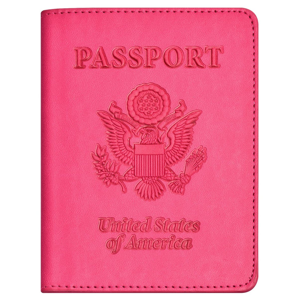 Eoehro Passport Holder for Travel Essentials, Passport Wallet Cover Case for Travel Must Haves Accessories,Passport Book Holders for Women and Men(black)