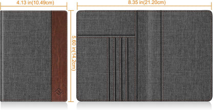 FINTIE Passport Holder, Slim Travel Wallet RFID Blocking Card Case Cover