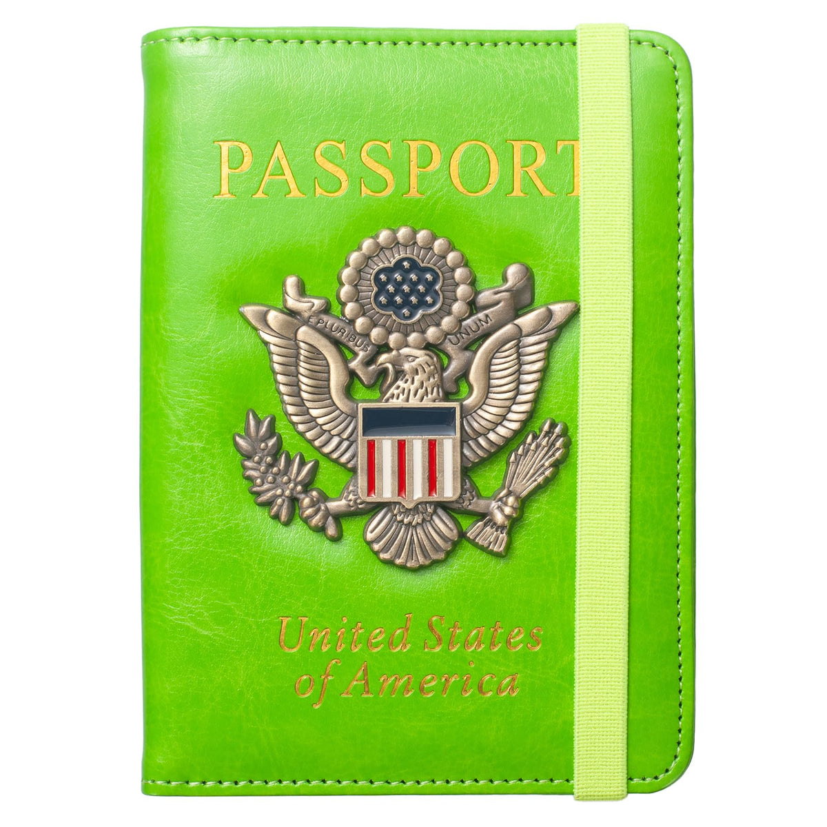 Coowayze Passport Holder for Men Women RFID Blocking US Passport Cover Case, Waterproof Leather Passport Book Protector with Vaccine Card Slot Travel Document Organizer