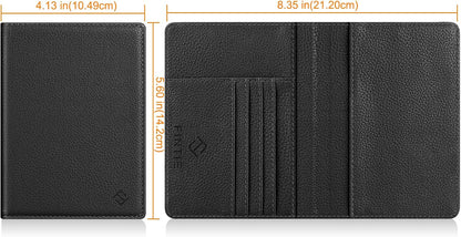 FINTIE Passport Holder, Slim Travel Wallet RFID Blocking Card Case Cover