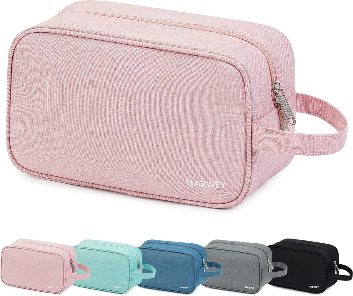 Narwey Travel Toiletry Bag for Women, Dopp Kit Men, Bathroom, Medicine Bag