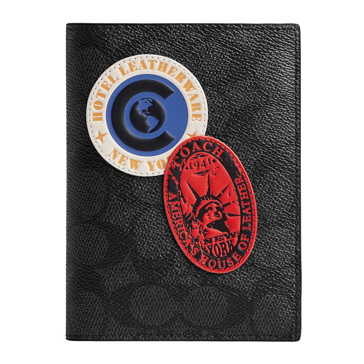 Passport Case in Natural Full-Grain Leather