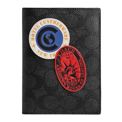 Passport Case in Natural Full-Grain Leather