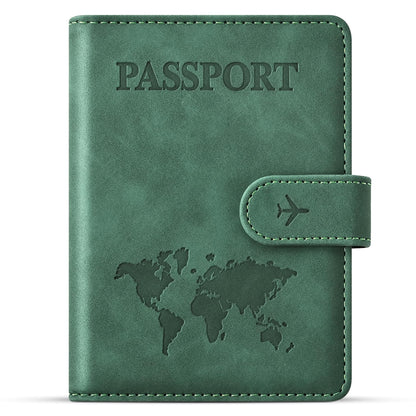 Passport Holder for Travel Essentials, Passport Wallet Cover Case for Travel Must Haves Accessories,Passport Book Holders for Women and Men