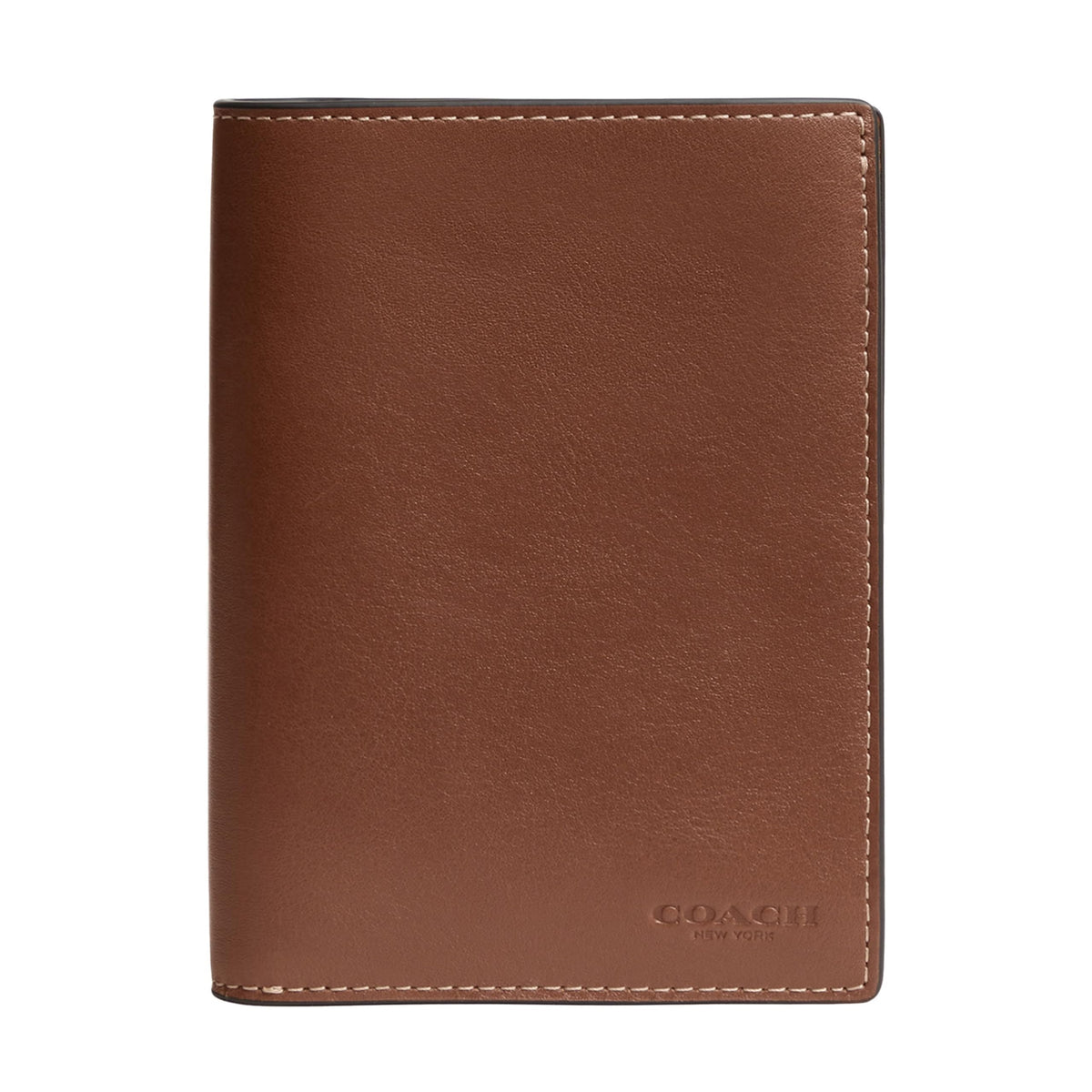 Passport Case in Natural Full-Grain Leather