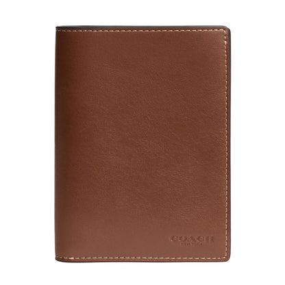 Passport Case in Natural Full-Grain Leather