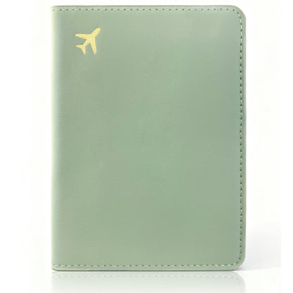 Passport Holder for Travel Essentials,RFID Blocking Passport Cover Case for Travel Accessories,Travel Wallet for Women Men (Light Blue)