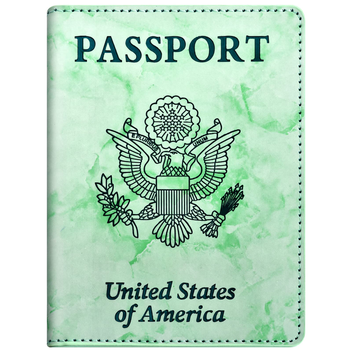 Eoehro Passport Holder for Travel Essentials, Passport Wallet Cover Case for Travel Must Haves Accessories,Passport Book Holders for Women and Men(black)